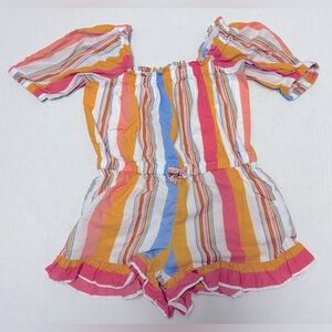 Janie and Jack striped romper, size 2T